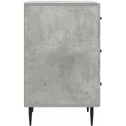  Noćni ormar Betonska siva 43 x 41 x 66,5 cm Konstruirano drvo Slike