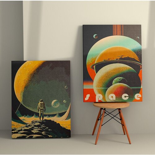 Wallity zidna dekoracija 2KNV4325, 70 x 100cm, 2 komada Cene