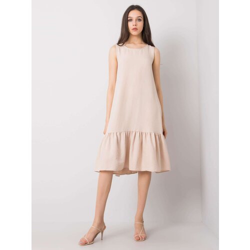 RUE PARIS Dress-328-SK-5074.74-beige Cene