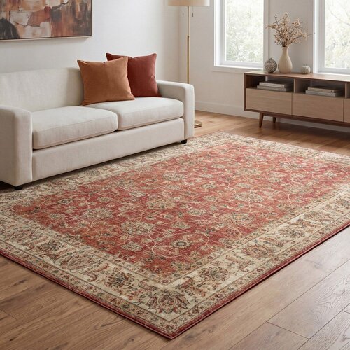 Asiatic Carpets Crveni tepih 160x220 cm Raja &amp;ndash; Slike