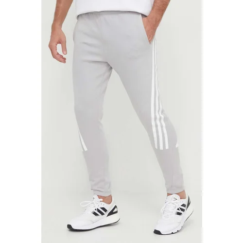 Adidas Spodnji del trenirke siva barva