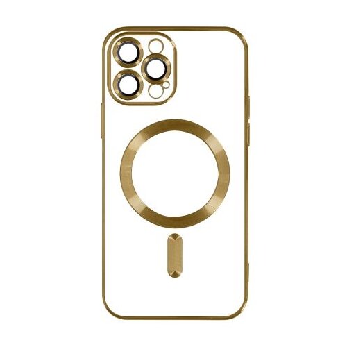 Magsafe silikonska maska za iphone 16 pro / zlatna Slike