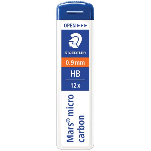 Mine 0,9MM HB 1CEVKA MARS MICRO CARBON STAEDTLER 250 09-HB Slike