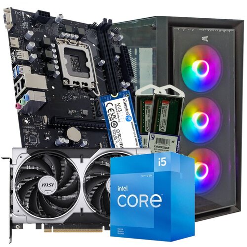 GNC GAMER OMEGA H610 i5-12400F 16GB DDR4 SSD... Slike