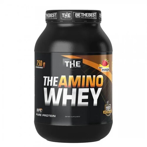 The Nutrition the amino whey hydro – hidrolizovani whey protein za mišićni rast - jagoda, banana 750g Slike