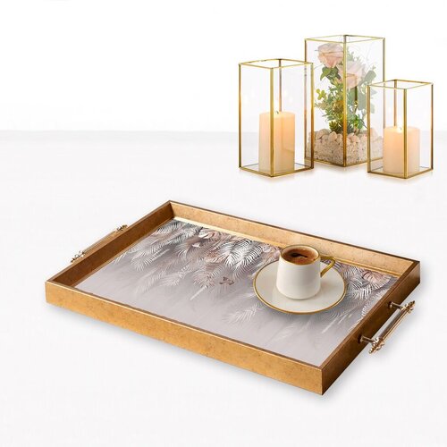 Aberto Design Poslužavnik TPEA9814 50 x 29 x 3.5 cm, Šareni Cene
