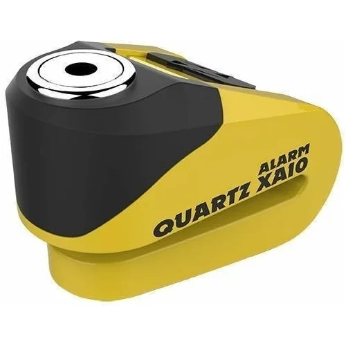 Oxford Quartz Alarm XA10 Rumena-Črna Moto ključavnica