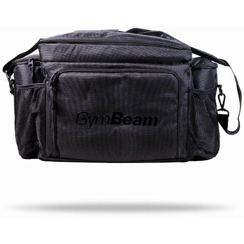 GymBeam Torba za hranu Fit Prep Black + 6 spremnika Slike