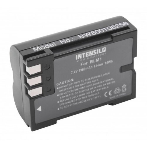 Intensilo baterija PS-BLM1 za olympus E-1 / E-300 / E-500 / camedia C-7070, 1900 mah kompatibilnost s originalnom baterijom Slike