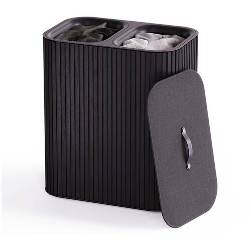 Joseph Joseph Crna bambusova ko&amp;scaron;ara za rublje 2x45 l Tota Luxe &amp;ndash; Slike