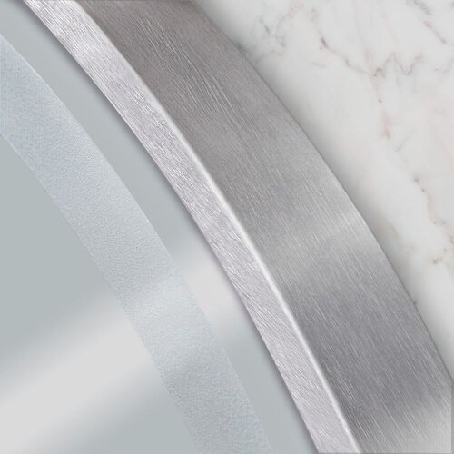 Tutumi ogledalo led 70cm mmj brush silver Slike
