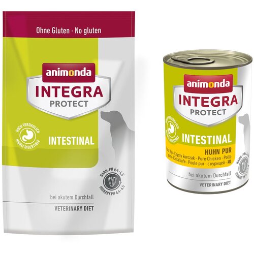  6x 400g animonda Integra mokra hrana + 4kg suhe hrane po posebnoj cijeni! - 6 x 400 g Intestinal piletina + 4 kg Intestinal Cijene