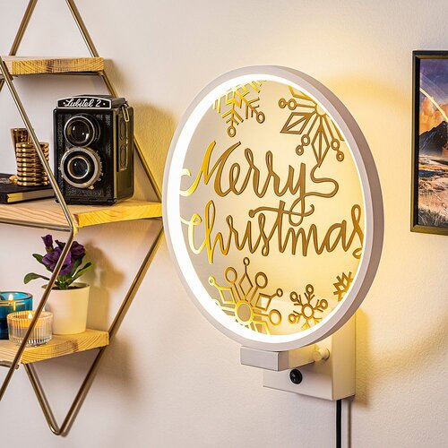  XMAS29 WhiteGold Wall Lamp Cene