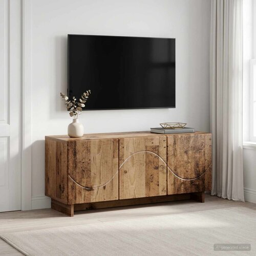  TV stalak 90 x 34,5 x 40 cm Staro drvo Konstruirano drvo Cijene