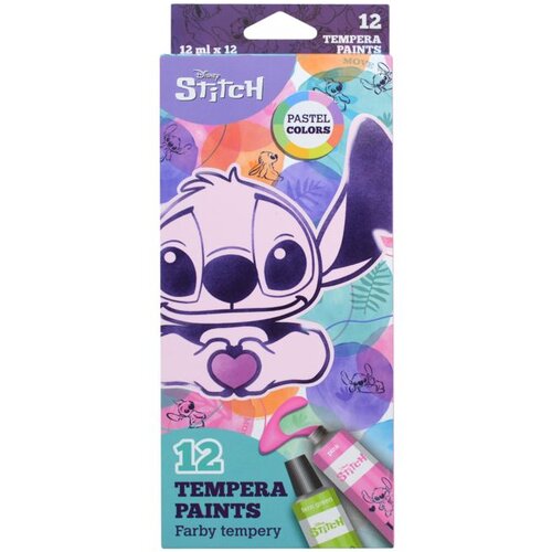 Artmie Disnei Stitch Pastel Tempera Paints Slike