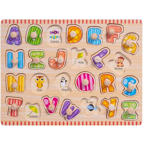  Smily Play drvene puzzle Slova Slike