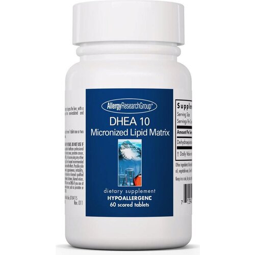 Allergy Research Group DHEA 10 mg Lipid Matrix - 60 tabl. Cijene