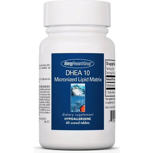 Allergy Research Group DHEA 10 mg Lipid Matrix - 60 tabl.