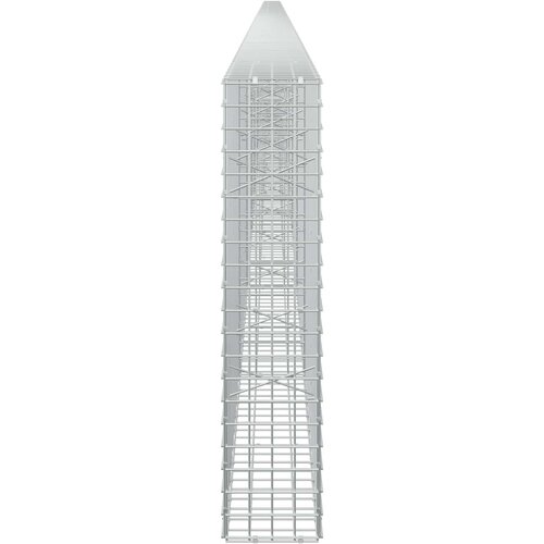  Gabion s 5 mm žicom i mrežom 5x5 cm 1200x20x100 cm Slike