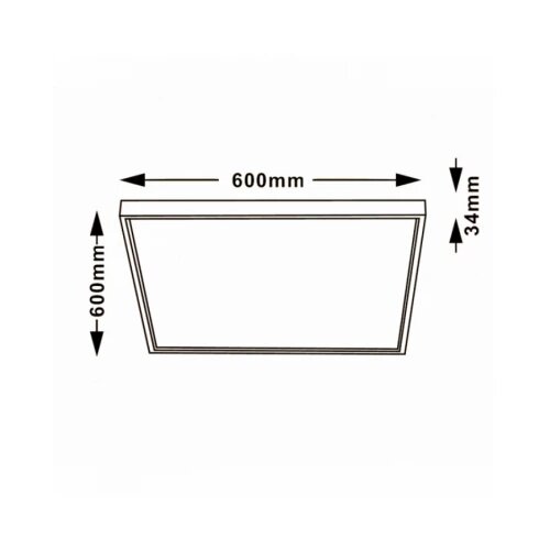  led panel n/z KNS5-48W 3000/4000/6000K 6060 Slike