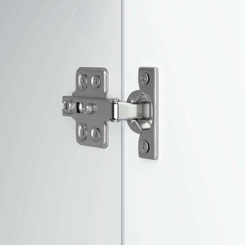  ormar Bijela visokog sjaja 99 x 34 5 x 50 cm - Bijela visokog sjaja Slike
