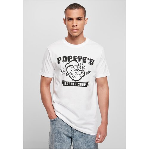 Merchcode Popeye Barber Shop Tee White Slike