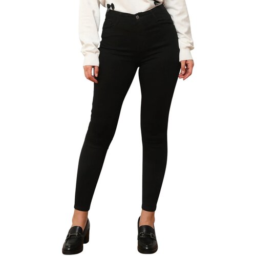La Modeuse Jeans 73759_P174071 Črna Cene