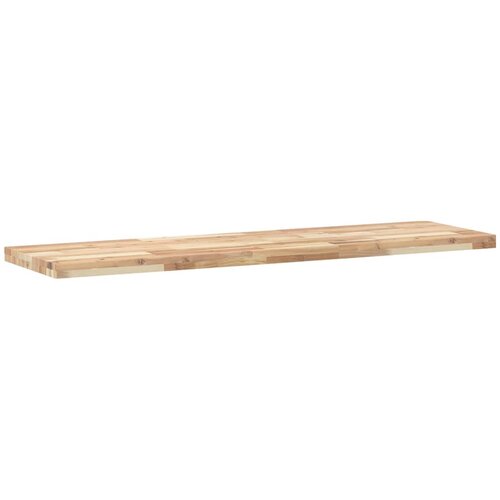  Plutajuća polica 120x40x4 cm masivno neobrađeno drvo bagrema Slike