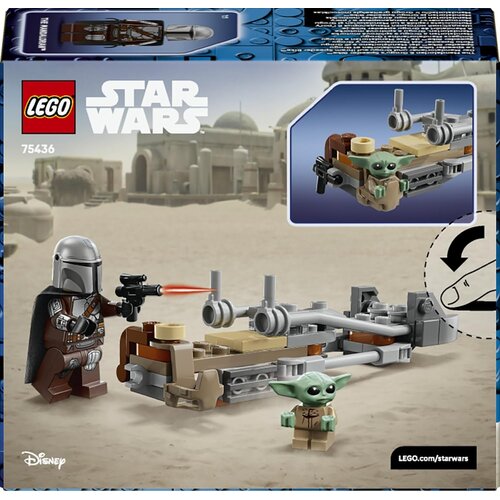 Lego Star Wars Speeder motor Mandalorijca in Groguja &scaron;tevilka 75436 Cene