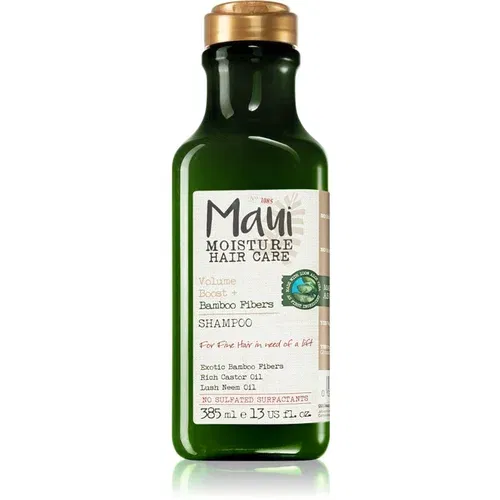 Maui Moisture Volume Boost + Bamboo Fibers šampon za učvršćivanje za nježnu i tanku kosu 385 ml