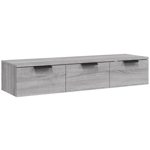 Maison Chic Stenska omarica - Zidna omarica siva sonoma 102x30x20 cm inženirski les iu565, (22062414) Slike