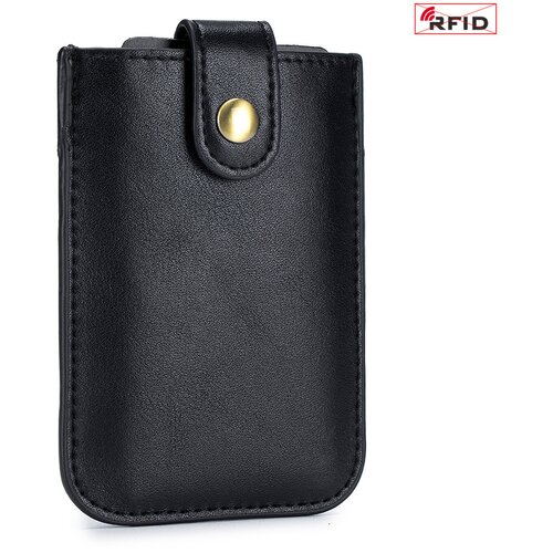 INF Mini denarnica z držalom za kartice 5 rež za kartice, ki jih je enostavno izvleči Black, (21275421) Cene