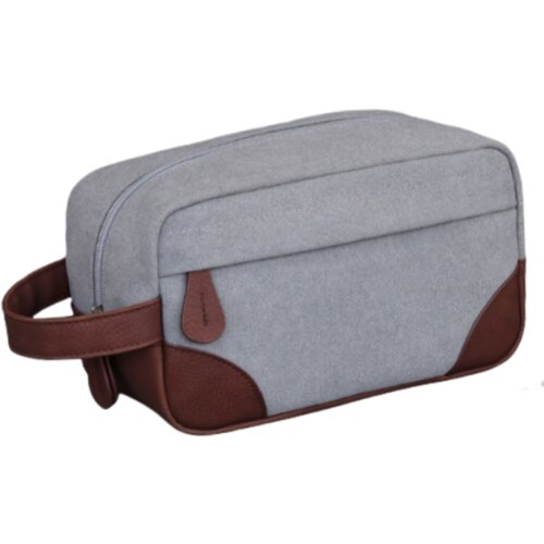INF Nova toaletna torbica iz PU in platna Grey, (21639249) Slike