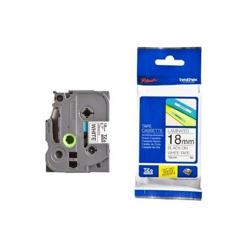  Trak p-touch tze-241 bel/črn 18mm BROTHER Slike