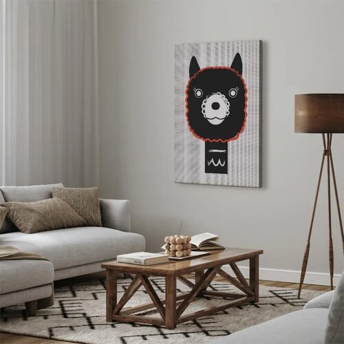  Slika - Decorative Alpaca (1 Part) Vertical 20x30 Premium Print Slike