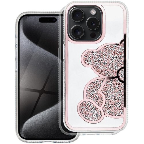  futrola teddy bear za iphone 16 (6.1) roze Slike