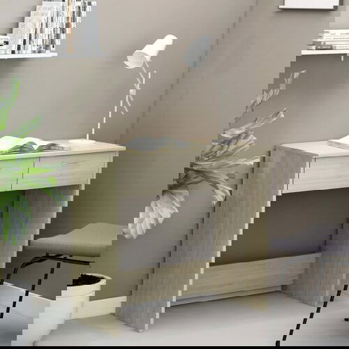 VidaXL Radni stol boja hrasta sonome 80 x 40 x 75 cm od iverice Slike