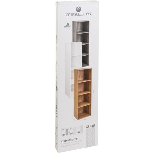 Casa Selecci&amp;oacute;n Bijela biblioteka 30x106x24 cm Cube &amp;ndash; Slike