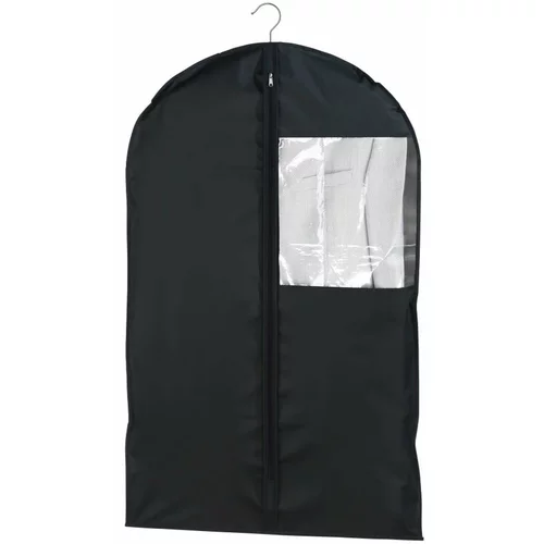 Wenko Črna zaščitna vreča za obleko, 100 x 60 cm