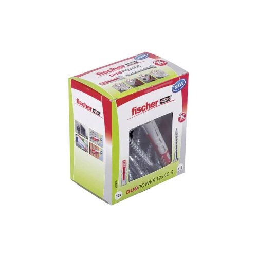 Fischer DUOPOWER 12x60 S LD 2-komponentni tipl 60 mm 12 mm 538258 10 St. Cijene