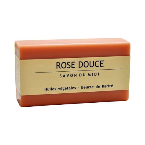 Savon du Midi Milo s karitejevim maslom - rose douce Slike