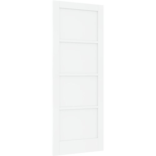 VidaXL notranja vrata &amp;#039;ORKDAL&amp;#039;bela 78x202x4 cm iz trdega smrekovega lesa Slike