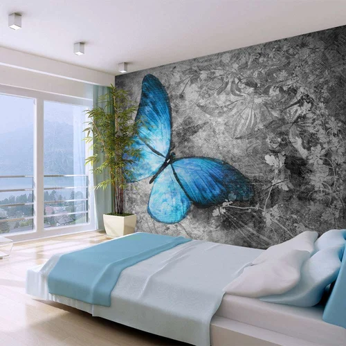  tapeta - Blue butterfly 200x154