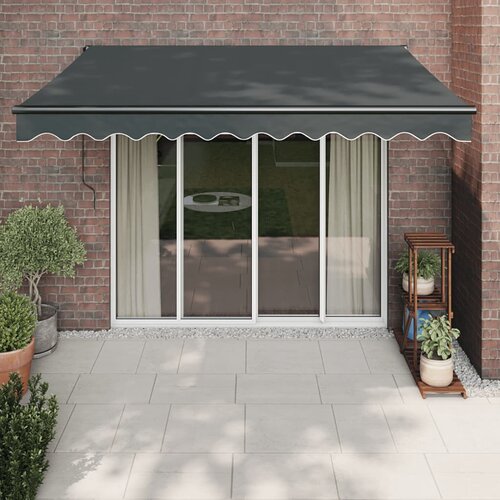 vidaXL Automatska tenda na uvlačenje antracit 3 5 x 2 5 m Cijene