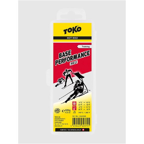 Toko Base Performance 120g Red -4&deg;C / -12&deg; Wax neutral1 Cijene