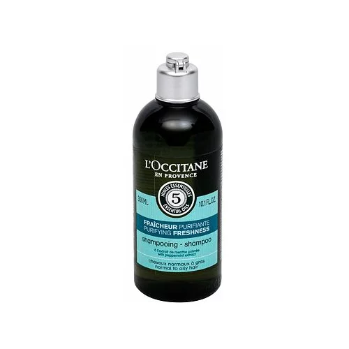 L'occitane aromachology purifying freshness osvežilen šampon 300 ml za ženske