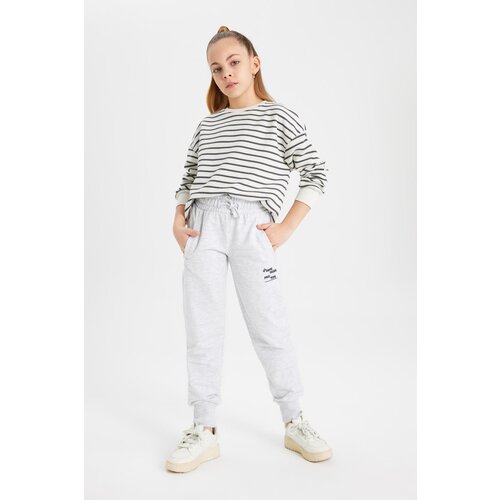 Defacto girl's Printed Jogger Sweatpants Cene