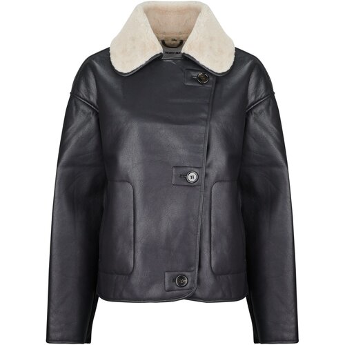 Noisy May NMZINNA L/S SHORT SHEARLING Crna Slike