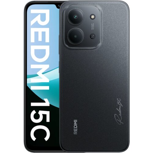  Mobitel Xiaomi Redmi 15C Dual Sim 4GB 256GB black Cijene