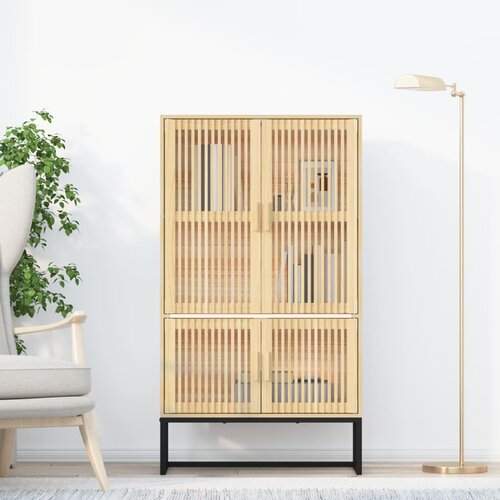 vidaXL Visoka komoda 70 x 35 x 125 cm od konstruiranog drva Cijene